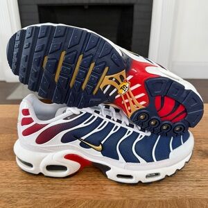 Nike Air Max Plus PSG Home Kit - Mens Size 8.5 - FZ4776-100 New, B-Grade